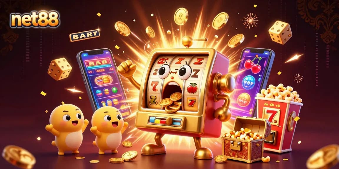 Celebrate jackpots at net88 with friendly slot machines and exciting 3D casino vibes.