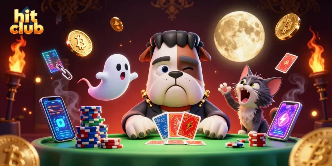 Join the thrilling action at hit club with unique casino characters and dynamic game elements in a vibrant 3D scene.
