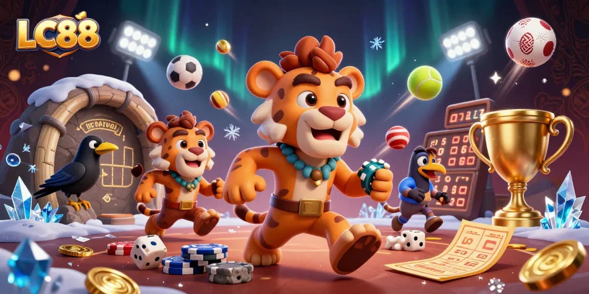 LC88 enhances your betting experience with dynamic 3D casino elements and engaging characters.