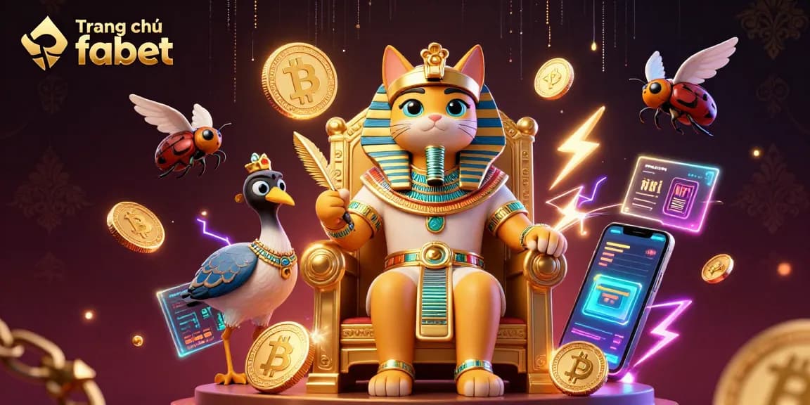 Engage in immersive gameplay at Trang chủ fabet with captivating crypto-themed illustrations.