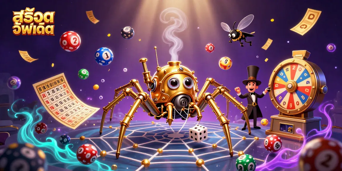 Expose the latest สล็อตอัพเดท features with a lively 3D digital casino illustration full of action.