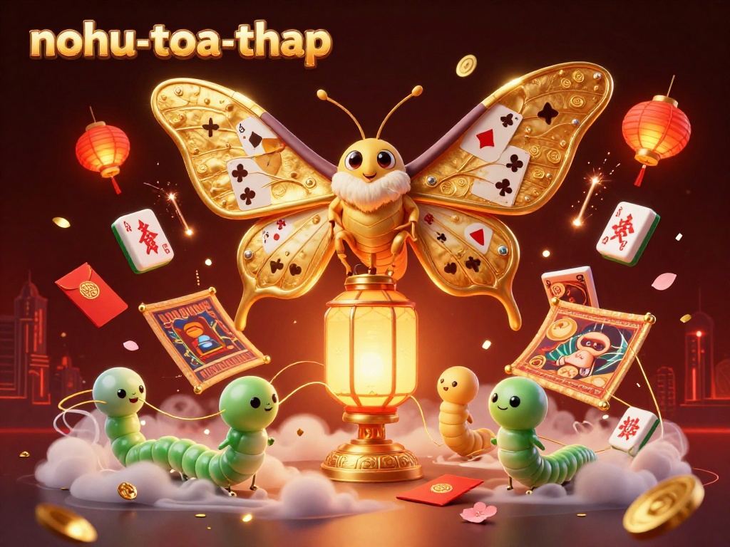 Nohu-toa-thap offers a mesmerizing gambling experience with vibrant visuals and dynamic game elements.