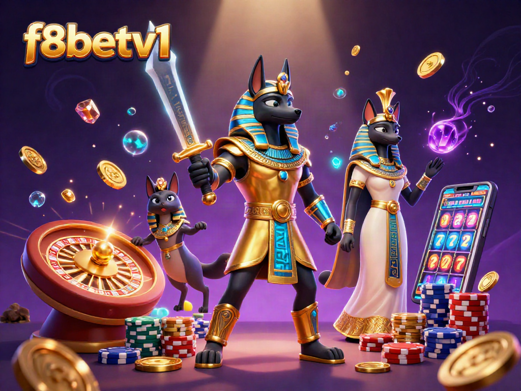 Experience thrilling gameplay with f8betv1 as Anubis and Bastet guard the casino treasures.