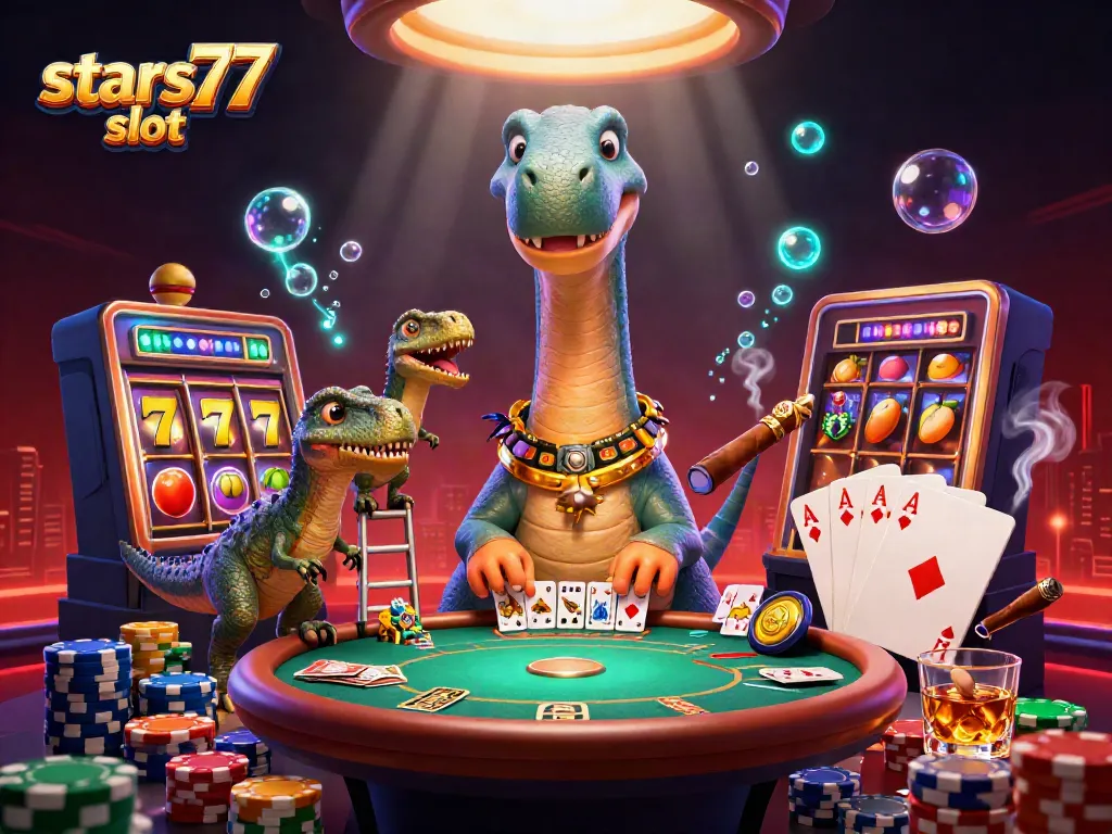 Rasakan keseruan permainan slot di stars77 slot dengan ilustrasi 3D yang memukau!