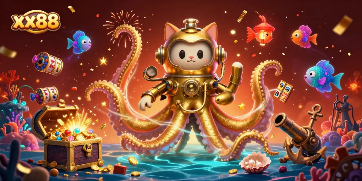 Experience thrilling wins with xx88 in an exciting underwater casino adventure.