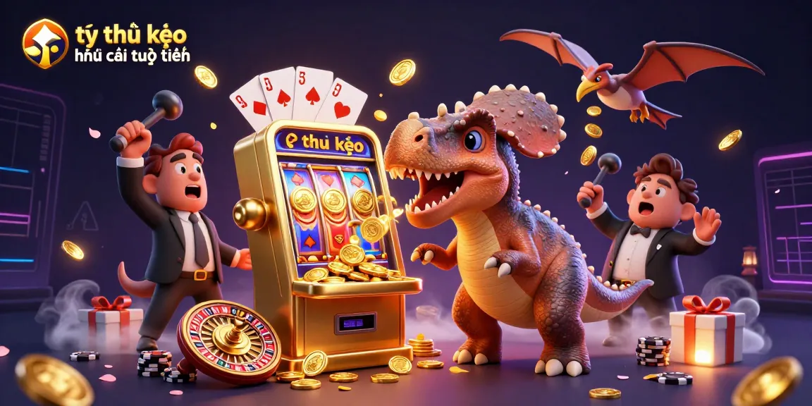 Experience the excitement of tỷ lệ kèo nhà cái trực tuyến with dynamic casino characters and vibrant gaming action.