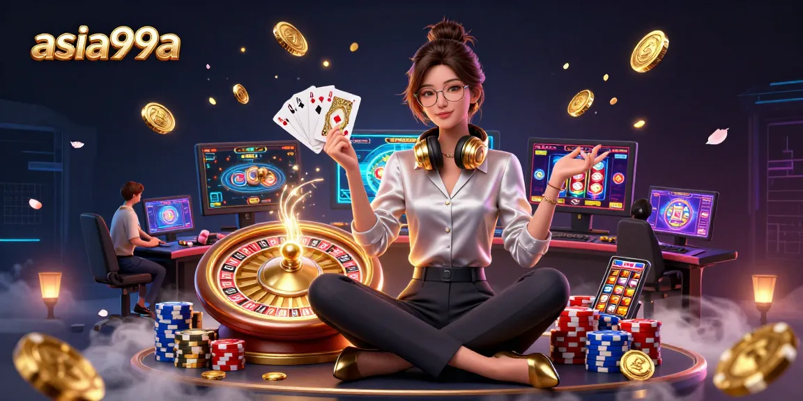 Get ready to win big at asia99a with an exciting online casino experience featuring vibrant gaming elements!