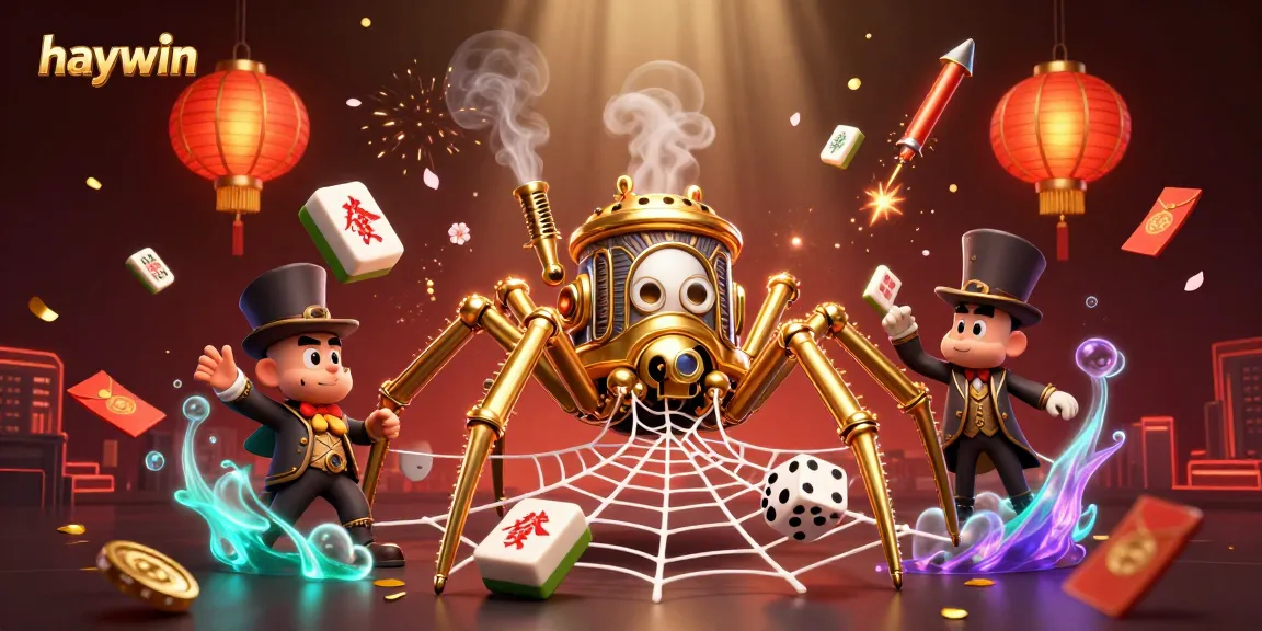 Experience thrilling gaming action at haywin with vibrant casino elements and engaging characters.