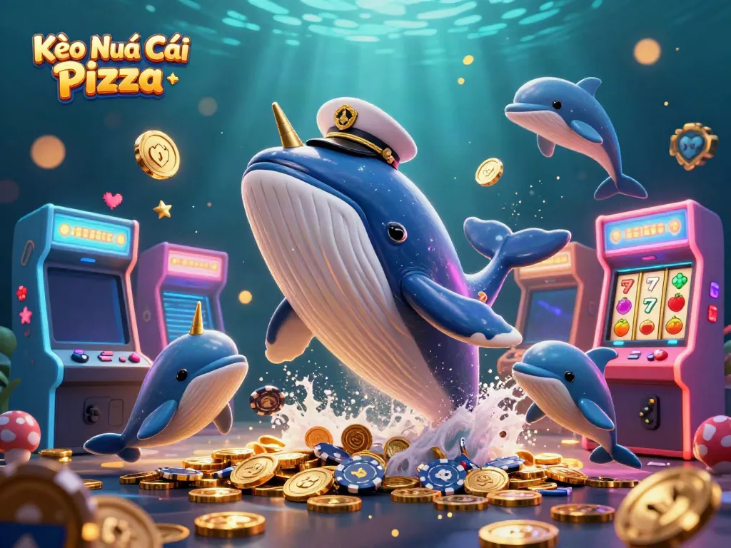 Engage with exciting gameplay in Kèo Nhà Cái Pizza's casino-themed ocean adventure.
