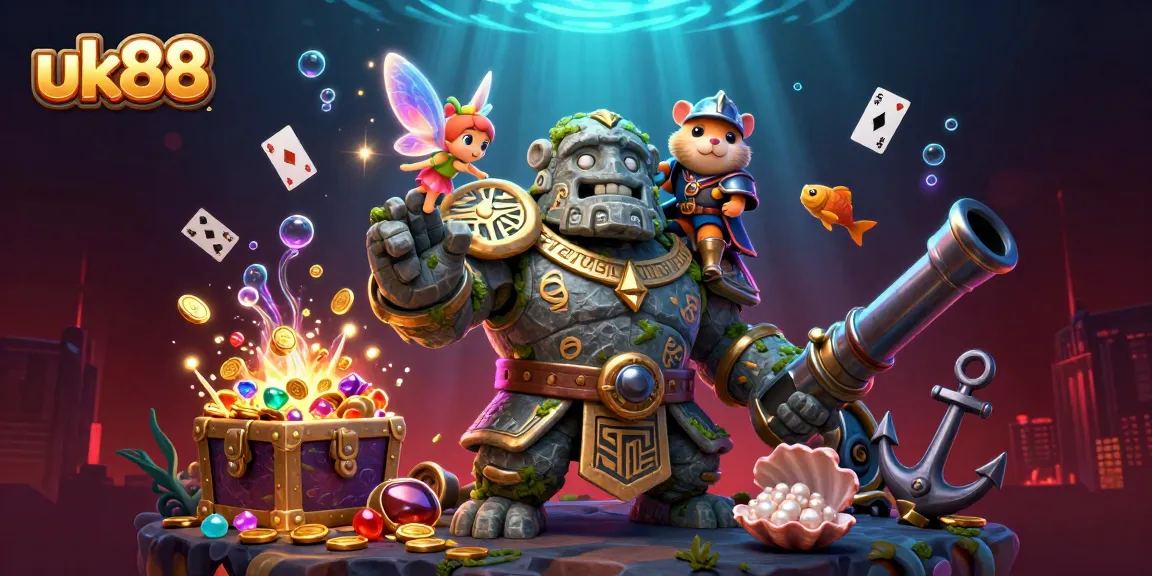 Experience thrilling underwater treasures and magic with uk88's casino adventures filled with excitement and player rewards.