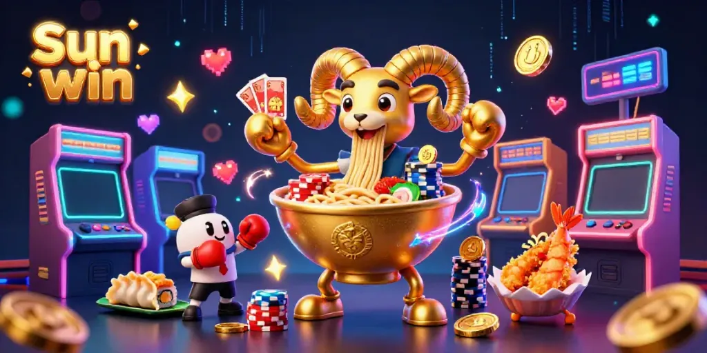 Engage in a vibrant Sun win casino adventure with playful cartoon characters and thrilling game elements.