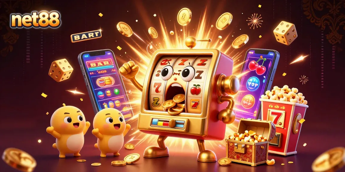 Celebrate jackpots at net88 with friendly slot machines and exciting 3D casino vibes.
