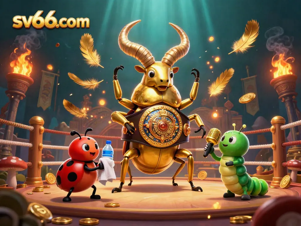 Engage with sv66 com at a vibrant casino scene featuring unique characters and dynamic elements.