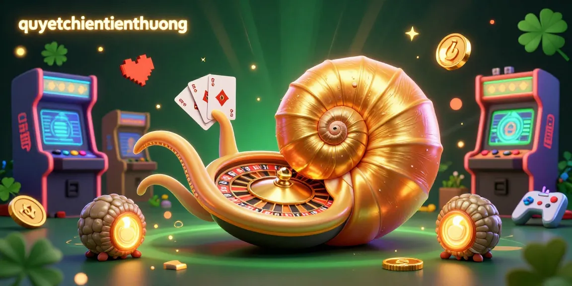 Experience the excitement of quyetchientienthuong with an animated nautilus roulette wheel and glowing companions.
