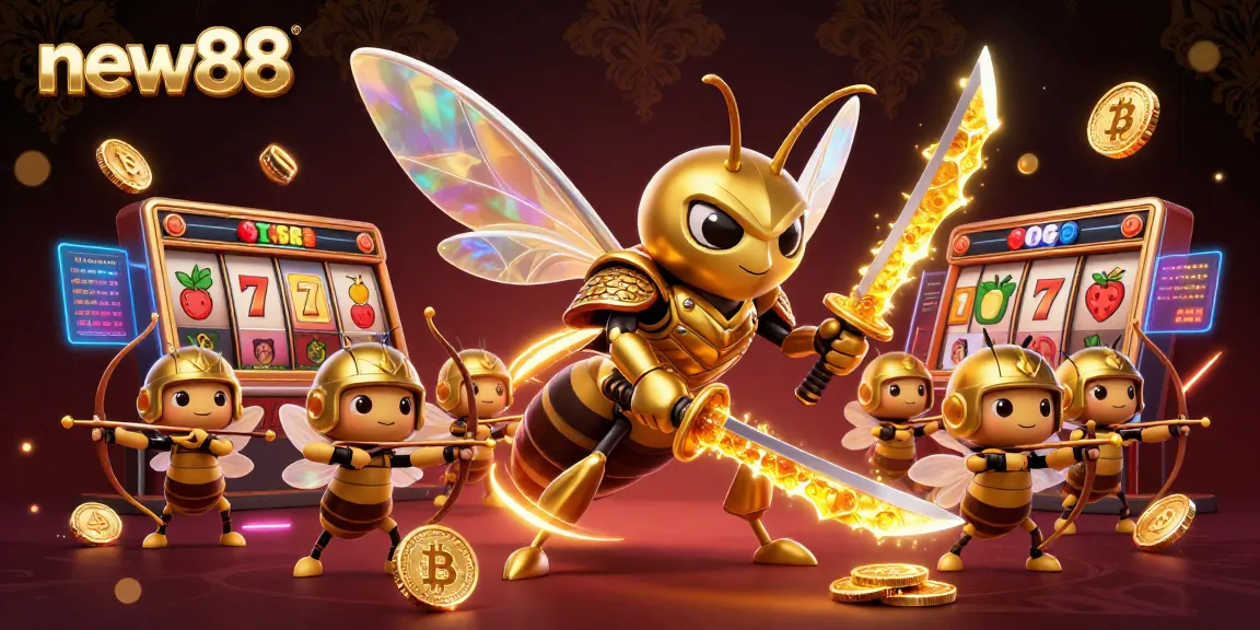 Experience thrilling games like new88's slots with vivid casino imagery and electrifying elements.