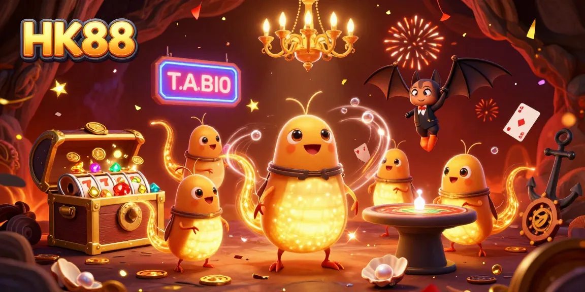 Experience thrilling wins at HK88 with vibrant casino lights and dynamic game elements.