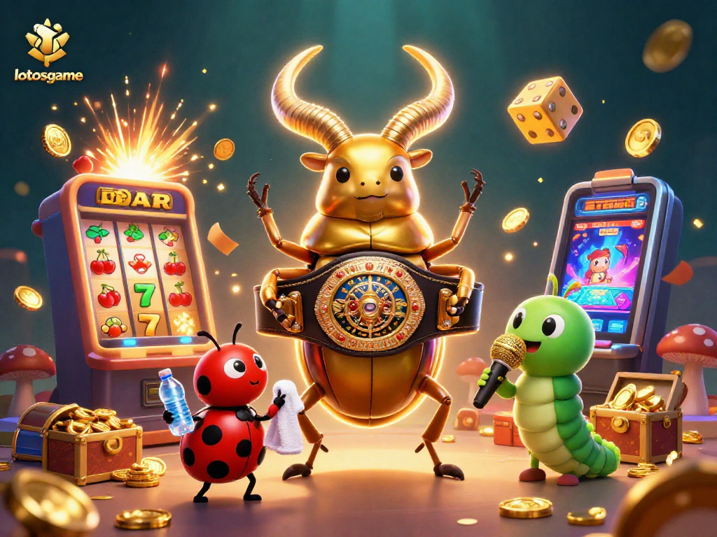 Engage in thrilling gameplay at lotosgame with an exciting jackpot burst of casino elements.