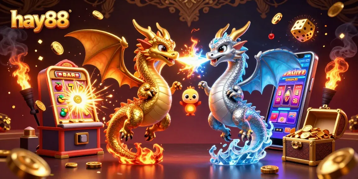 Experience action with hay88 dragons amid a vibrant casino explosion of jackpots and games.