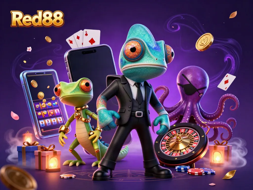 Red88 features thrilling 3D characters in an exciting casino adventure with vibrant games and rewards.