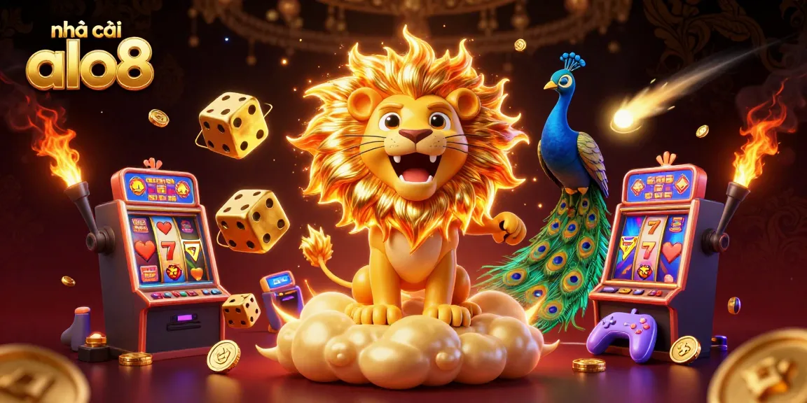 Experience the ultimate gaming excitement at nhà cái alo8 with vibrant slot reels and immersive gameplay.