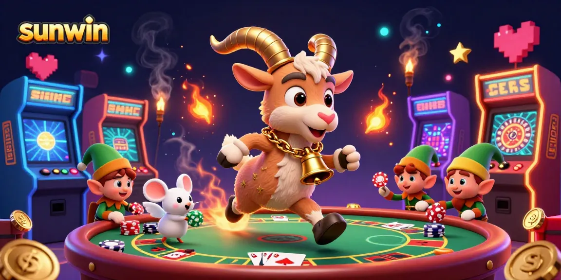 Experience thrilling gameplay at sunwin as Krampus runs the casino, full of excitement and fun.
