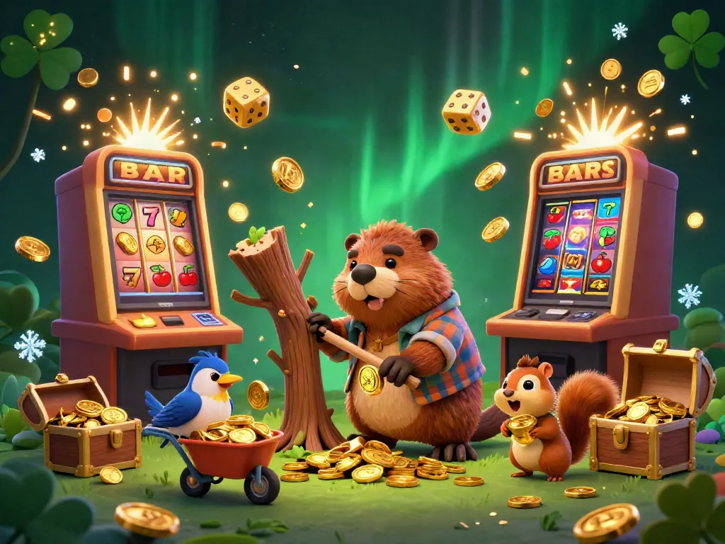 Experience the thrill at SUNWIN with vibrant casino action, showcasing golden coin rain and dynamic gaming elements.