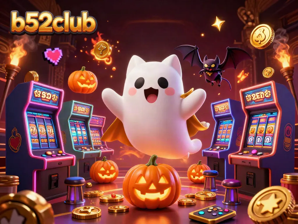 Engage in exciting gameplay at b52club with vibrant characters and dynamic casino elements.