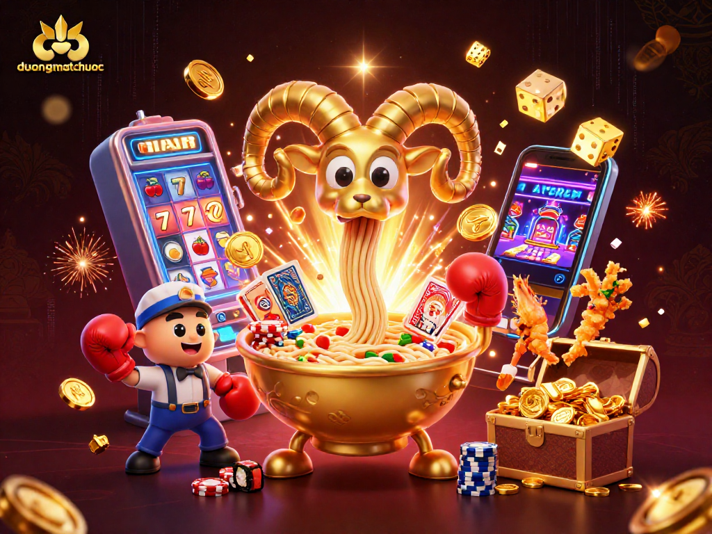 Engage in thrilling duongmatchuoc slot gameplay with vibrant characters and rich casino features.