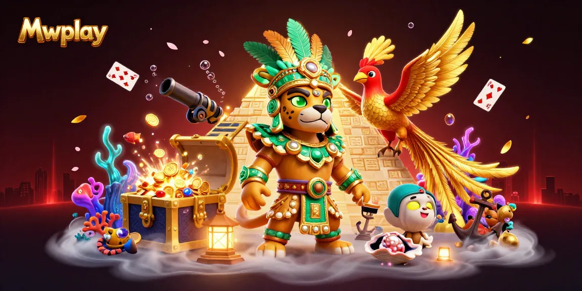 Experience exciting gameplay at Mwplay with vibrant casino elements and a mythical setting.