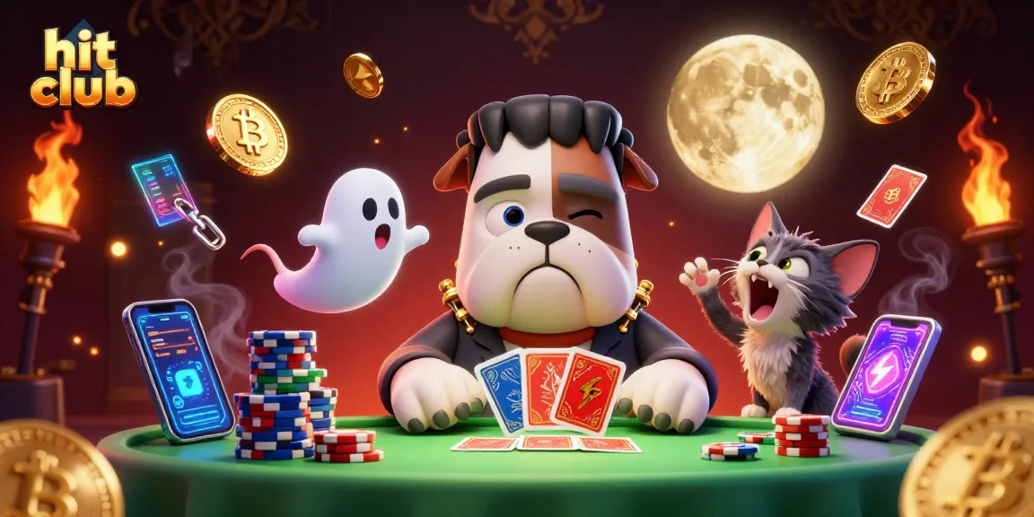 Join the thrilling action at hit club with unique casino characters and dynamic game elements in a vibrant 3D scene.