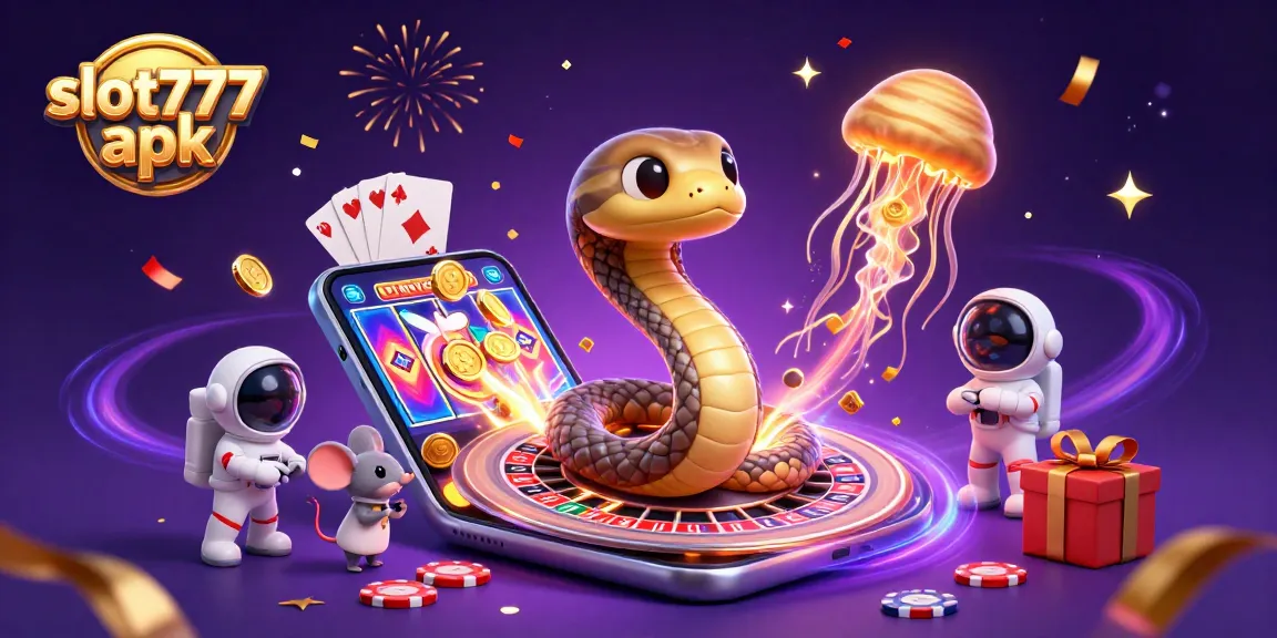 Experience thrilling gameplay with slot777 apk as mice bet on a cosmic roulette wheel with vibrant gaming elements.