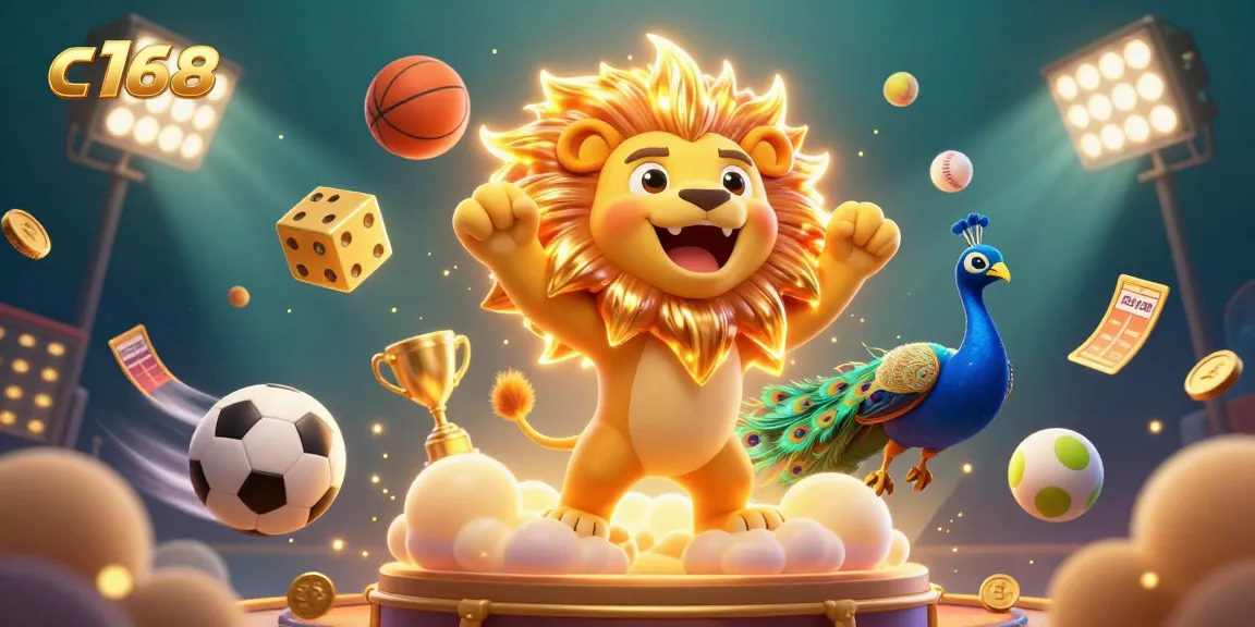 Experience vibrant c168 casino action with dynamic characters and lively gambling elements in this captivating scene.