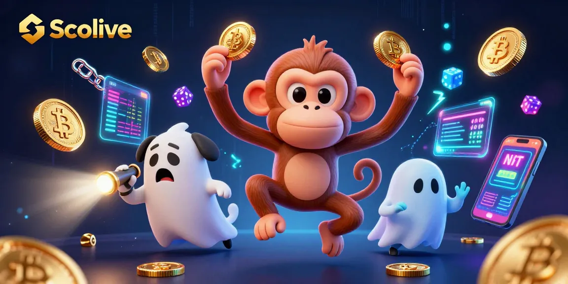 Socolive offers live sports excitement with a vibrant 3D casino scene, showcasing a playful monkey and curious puppy.